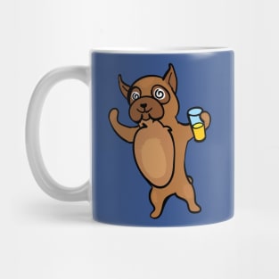 Party dog drinking Mug